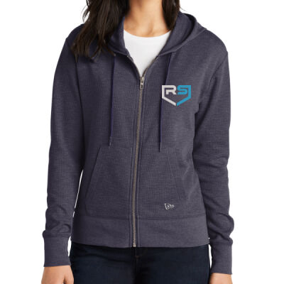 Steelheads Baseball - Women's Thermal Full Zip Hoodie Thumbnail