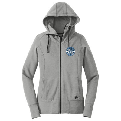 Steelheads Baseball - Women's Tri Blend Fleece Full Zip Hoodie Thumbnail