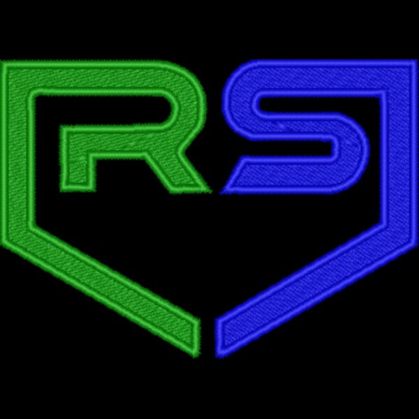 RS Logo - Navy colombia blue - embroidery Thumbnail